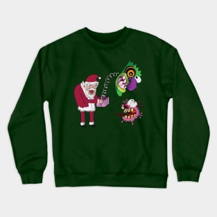 Courage the cowardly dog christmas Crewneck Sweatshirt